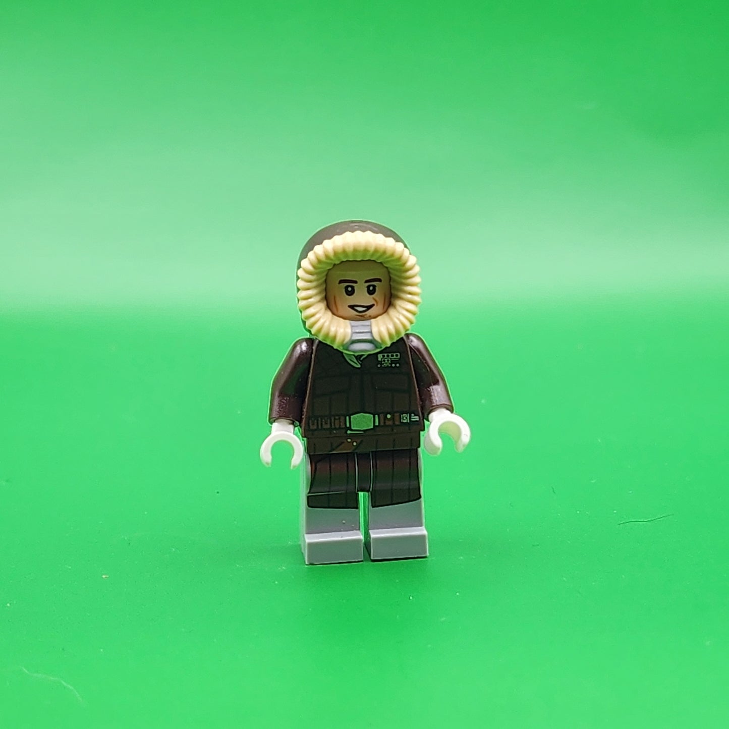 Lego Han Solo sw0709 Parka Dark Brown Coat Hoth Minifigure Star Wars