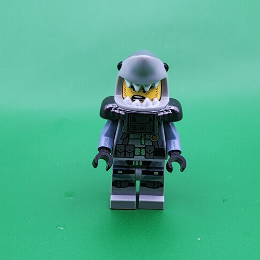 Lego Shark Army Great White Minifigure Scuba Suit njo362 Ninjago