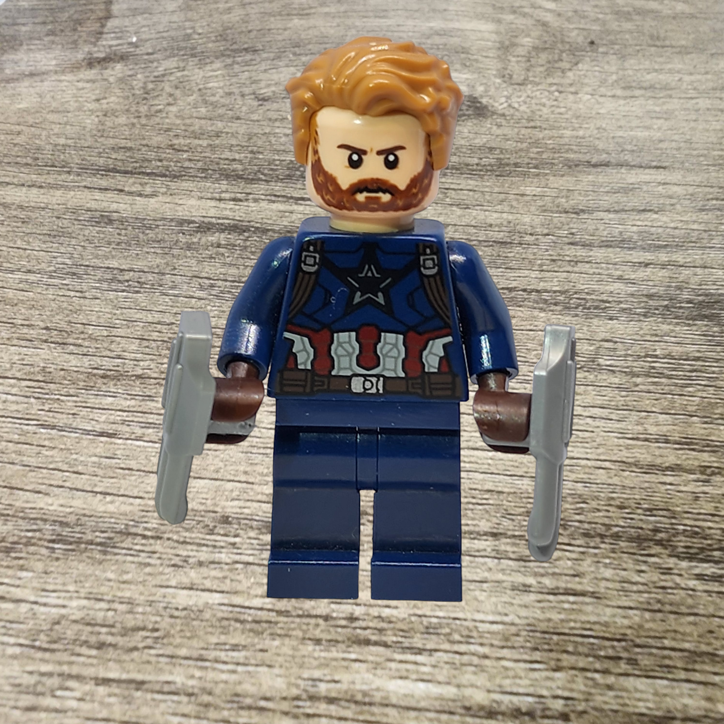 Lego Captain America Minifigure sh495 Marvel 76101